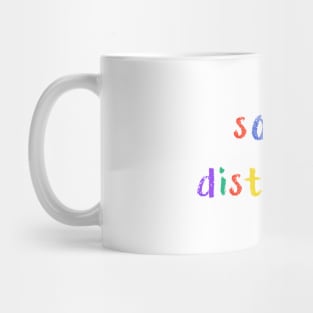 social distancing Mug